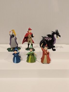 Disney Sleeping Beauty Doll Figure Set